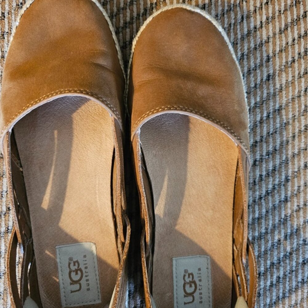 Authentic UGG Women's "Ballet" Slip-on Espadrille Flats